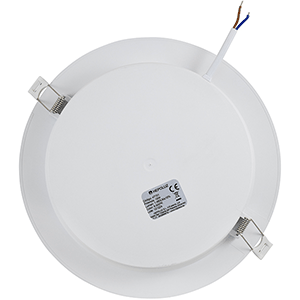 Panel LED redondo de empotrar en PP 18W 6000ºK